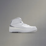 Air Jordan 2 Retro (PS) - White/Cement Grey/Sail