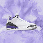 Air Jordan 3 Retro - White/Black/Dark Iris