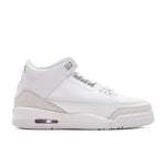 Air Jordan 3 Retro 'Pure Money' (GS) - White/Metalic Silver