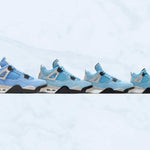 Air Jordan 4 Retro (PS) - University Blue/Tech Grey