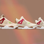 Air Jordan 4 Retro (GS) - Pearl White/Dark Driftwood