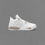 Air Jordan 4 Retro (PS) - White/Fire Red