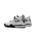 Air Jordan 4 Retro OG 'White Cement' (PS) - Summit White/Fire Red/Cement Grey/Black