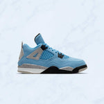 Air Jordan 4 Retro (PS) - University Blue/Tech Grey