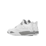 Air Jordan 4 Retro (TD) - White/Fire Red