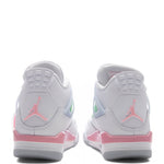 Air Jordan 4 Retro 'Valentine's Day' (GS) - White/Medium Soft Pink/Half Blue