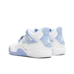 Air Jordan 4 Retro  'Aluminum' (PS) - White/Aluminum/Blue Tint/Oil Green