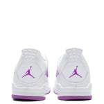 Jordan 4 Retro (PS) - White/Hyper Violet