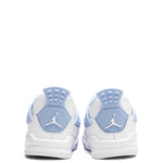 Air Jordan 4 Retro 'Aluminum' (TD) - White/Aluminum/Blue Tint/Oil Green