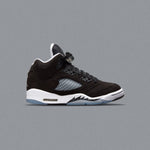 Air Jordan 5 Retro (GS) 'Oreo' - Black/Cool Grey