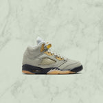 Air Jordan 5 Retro (GS) - Jade Horizon/Desert Sand/Light Silver