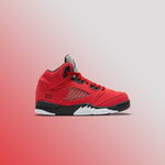 Air Jordan 5 Retro (PS) "Raging Bull" - Varsity Red/Black
