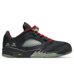 Air Jordan 5 Retro Low SP x CLOT - Black/Classic Jade/Fire Red