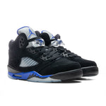 Air Jordan 5 Retro (GS) "Racer Blue" - Black/Reflect Silver