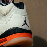 Air Jordan 5 Retro 'Shattered Backboard' - Sail/Orange Blaze/Metallic Silver