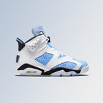 Air Jordan 6 Retro "UNC" - University Blue/White/Black/College Navy