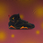 Air Jordan 7 Retro (PS) 'Citrus' - Black/Citrus/Varsity Red