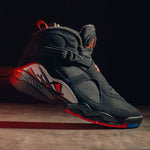 Air Jordan 8 Retro Playoffs - Black/True Red