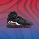 Air Jordan 8 Retro Playoffs (GS) - Black/True Red