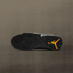 Air Jordan 9 Retro (GS) "University Gold" - Black/Dark Charcoal