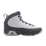 Air Jordan 9 Retro 'Flint Grey' (GS) - White/French Blue/Flint Grey