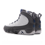 Air Jordan 9 Retro 'Flint Grey' (GS) - White/French Blue/Flint Grey