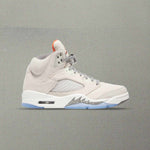 Air Jordan 5 Retro SE Craft - Light Orewood Brown/Safety Orange/Flat Pewter