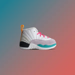 Air Jordan 12 Retro (TD) - White/Vapor Green/Photon Dust