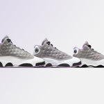 Air Jordan 13 Retro (TD) - Black/Lilac/White/Metallic Silver