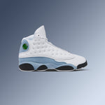 Air Jordan 13 Retro (GS) - White/Yellow Ochre/Blue Grey