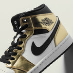 Air Jordan 1 Mid SE - Metallic Gold/Black