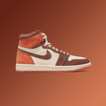 Women's Air Jordan 1 Retro Hi OG SP 'Dusted Clay' - Cacao Wow/Sanddrift