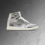 Women's Air Jordan 1 Retro Hi OG - Metallic Silver/Photon Dust/Sail