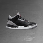 Air Jordan 3 Retro 'Black Cement' - Black/Fire Red/Cement Grey/Summit White