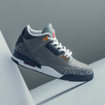 Air Jordan 3 Retro "Cool Grey" - Silver/Sport Red