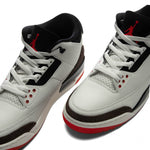 Air Jordan 3 Retro OG 'World's Best Dad' - Sail/Black/University Red/Pale Ivory