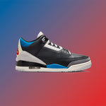 Air Jordan 3 Retro OG 'Rare Air' - Black/Chile Red/Neutral Grey