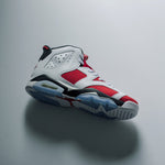 Air Jordan 6 Retro (GS) - White/Carmine