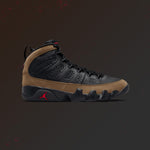 Air Jordan 9 Retro - Black/True Red/Light Olive