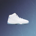 Air Jordan 11 Retro (PS) - White/Legend Blue/Black