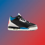 Air Jordan 3 Retro OG 'Rare Air' (GS) - Black/Chile Red/Neutral Grey