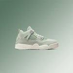 Air Jordan 4 Retro 'Abundance' (PS) - Seafoam/Sail/Metallic Silver