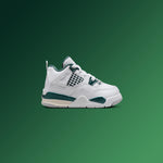 Air Jordan 4 Retro (TD) 'Oxidized Green' - White/Oxidized Green/White