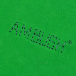 Raw Edge Hoodie - Green/Green