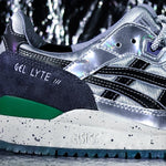 Asics x SneakerLAH x HUNDRED% Gel-Lyte III - Piedmont Grey/Shamrock Green