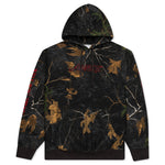 Awake Classic Outline Logo Paneled Embroidered Hoodie - Real Tree