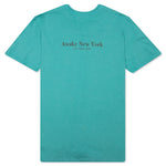 Awake Classic Outline Logo S/S Tee - Teal