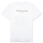 Awake Classic Outline Logo S/S Tee - White
