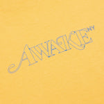 Awake Classic Outline Logo S/S Tee - Mustard