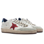 Ball Star Nappa Upper Suede Star - White/Red/Ice